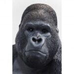 Deco figurine monkey gorilla side xl black 76cm (9)