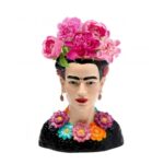 Deco vase style muse flowers 34cm (10)