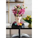 Deco vase style muse flowers 34cm (5)