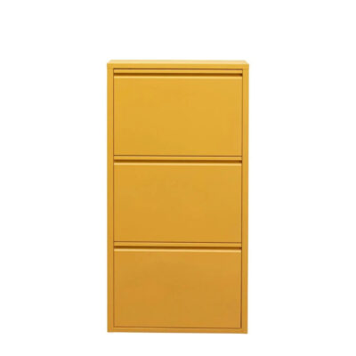 Shoe cabinet caruso 3 yellow (mo)