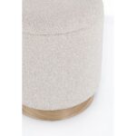 Pouf zoya gri set 2 Ø37cm (4)