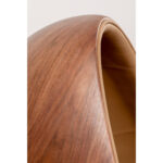 Swivel armchair eye ball walnut (15)