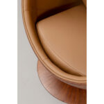 Swivel armchair eye ball walnut (16)