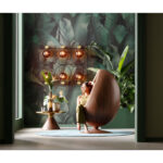 Swivel armchair eye ball walnut (6)