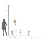 Wall light animal dog head 25cm (6)