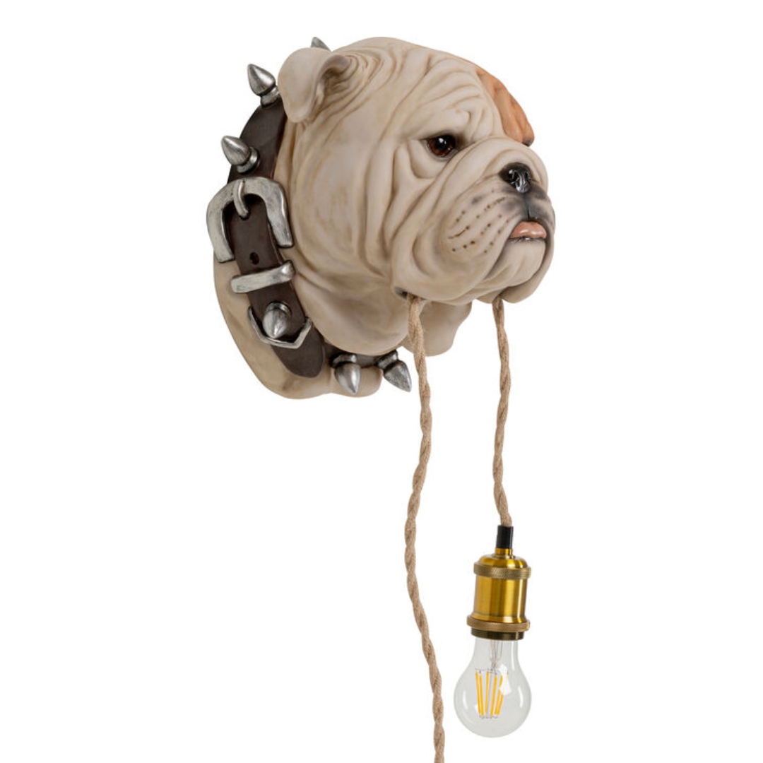 Wall Light Animal Dog Head 25cm Wall light animal dog head 25cm