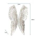 Wall object angel wings 61x106cm (4)