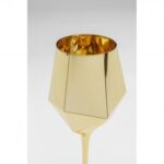 Wine glass diamond gold (4)