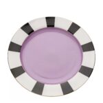 Plate Harlequin Purple Ø31cm