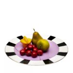 Plate Harlequin Purple Ø31cm (6)