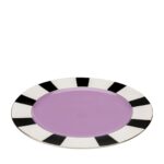Plate Harlequin Purple Ø31cm (7)