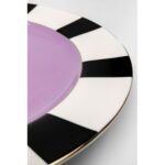 Plate Harlequin Purple Ø31cm (8)