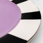 Plate Harlequin Purple Ø31cm (9)