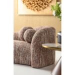 Divan 3 Vendësh Livia Melange Kafe 261cm (13)