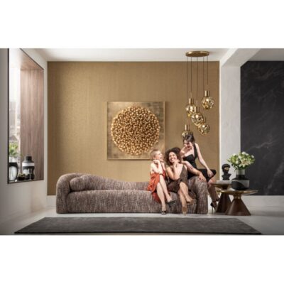 Sofa 3 Seater Livia Melange Brown 261cm (4)