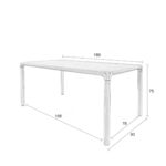 Tavolinë Stuhie Arre 180x90cm (9)