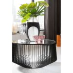 Champagne Glass Diamond Gold Rim (5)