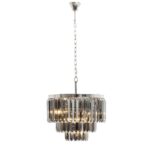 Chandelier Smoky Lounge Round