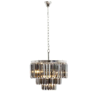 Chandelier Smoky Lounge Round