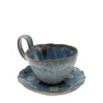 Cup And Saucer Mina Blue