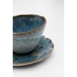 Cup And Saucer Mina Blue (6 set) (6)
