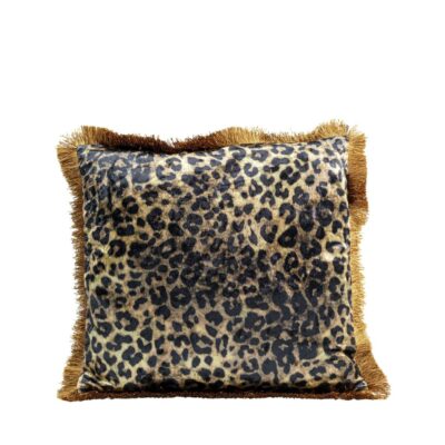 Cushion Leo Fringe 45x45cm
