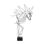 Деко објект Wire Horse 51 см
