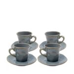 Espresso Cup Organic Turquise (2 part) (2)