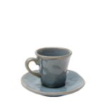 Espresso Cup Organic Turquise (2part)