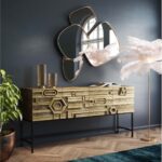 Floor Lamp Feather Palm White 165cm (6)