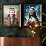 Fotografi e Kornizuar LED Art Gentleman 80x100cm (4)