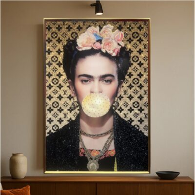 Framed Picture Muse Bubble Artist 40x50cm