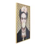 Врамена слика Муза Уметник со меурчиња 40x50 см (2)