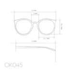 Okkia Sunglasses Roma Black OK040 BK (7)