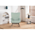 Rocking Armchair Jianna Mint Natural