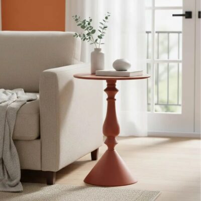 Странична маса Lalou Terracotta Ø40cm (2)
