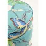 Stool Flower Fever Blue Ø39cm (5)