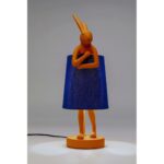 Table Lamp Animal Rabbit Orange Blue 50cm (4)