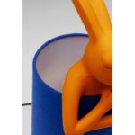 Table Lamp Animal Rabbit Orange Blue 50cm (9)