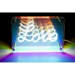 Столна ламба LED Фонт LOVE (4)