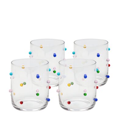Tumbler Party Dots 9cm (4 Set) (2)