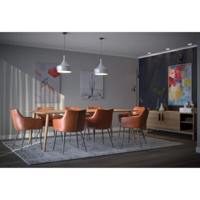 Armchair Malone Tobacco Black (2)