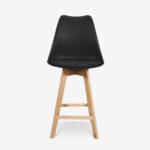 Bar Stool Gaston Black Natural (10)