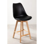 Bar Stool Gaston Black Natural (6)