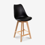 Bar Stool Gaston Black Natural (7)