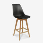 Bar Stool Gaston Black Natural (8)