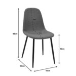 Chair Bella Light Gray (13)