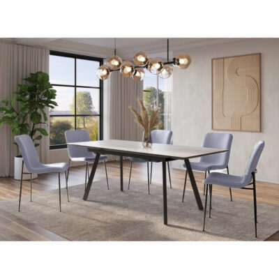 Chair Gratify Gray Bouclé