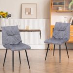 Chair Linea Silverish Grey Black (2)
