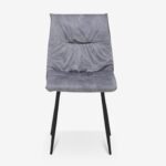 Chair Linea Silverish Grey Black (6)